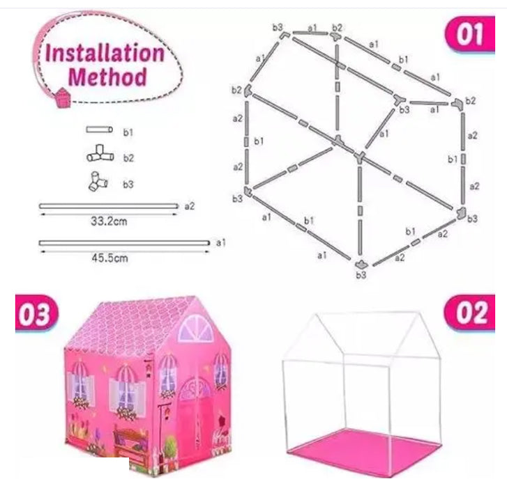Doll House Kids Play Tents