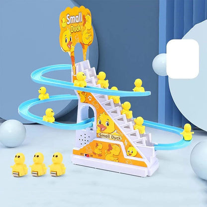 Duck Slide Toy Set, Musical Duck Track set toys